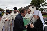 Великое освящение Троицкого храма деревни Ивашево 